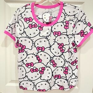 Hello Kitty Pajama Shorts Set
